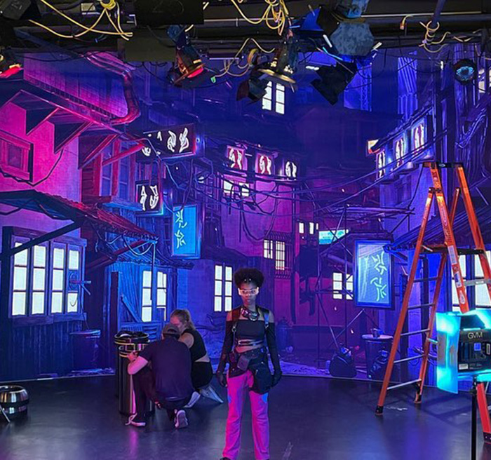 Students in Vu Studio