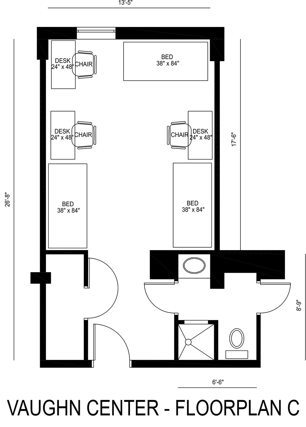 Vaughn Center Floorplan C