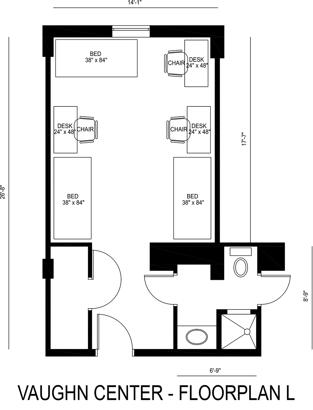 Vaughn Center Floorplan L