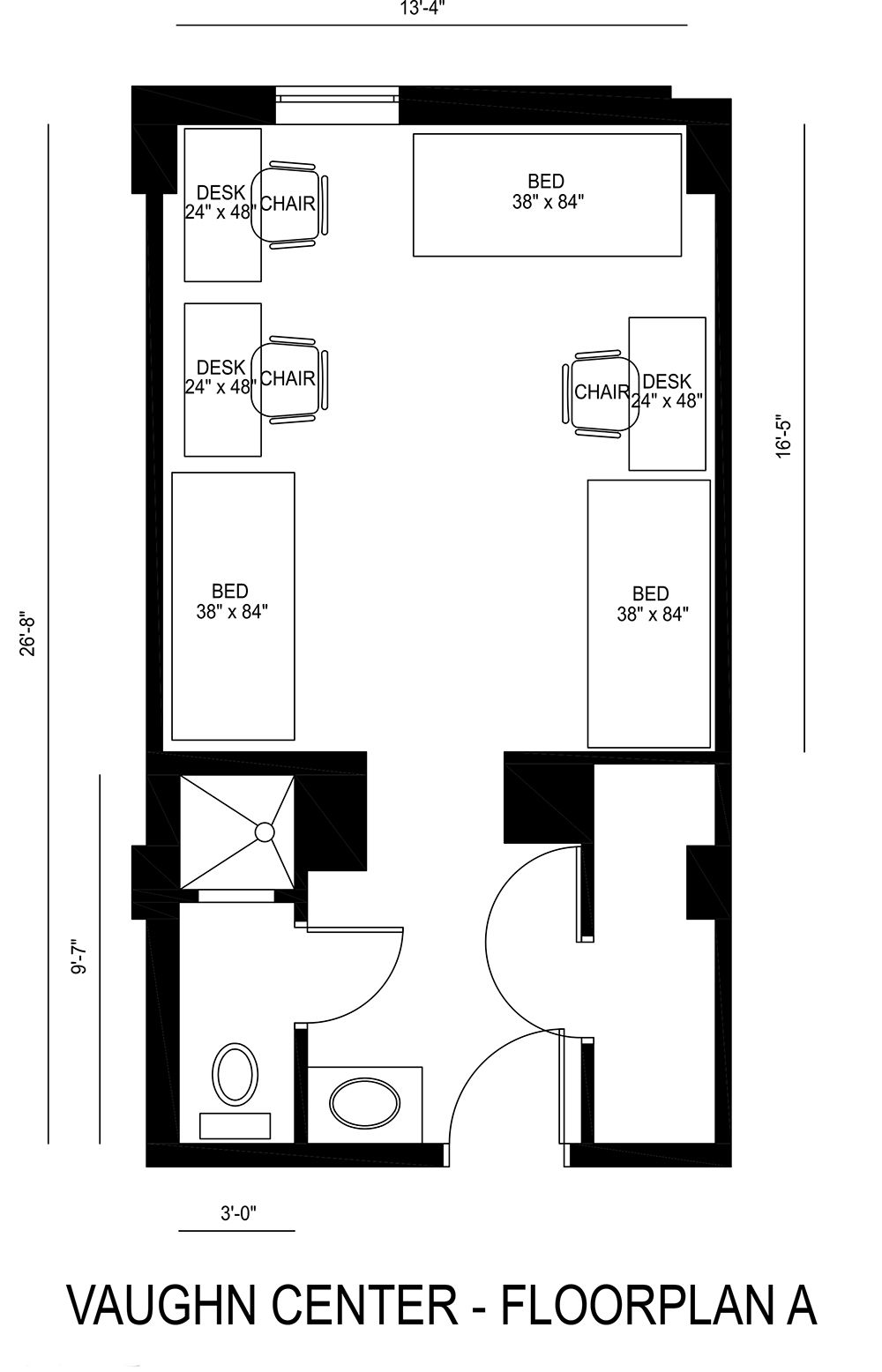 Vaughn Center Floorplan A