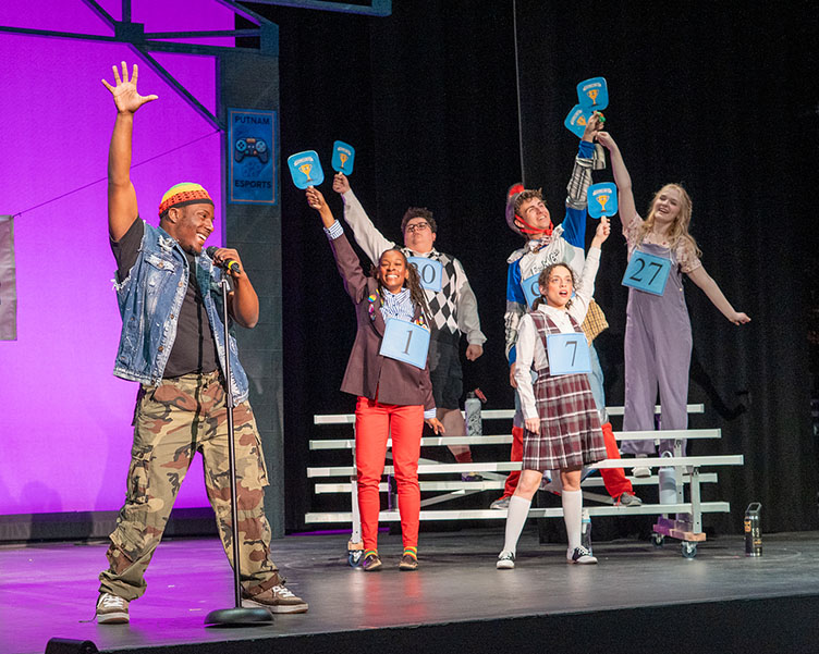 Student production of a play