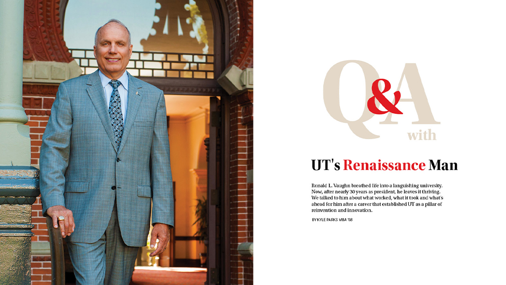 Q&A with UT's Renaissance Man
