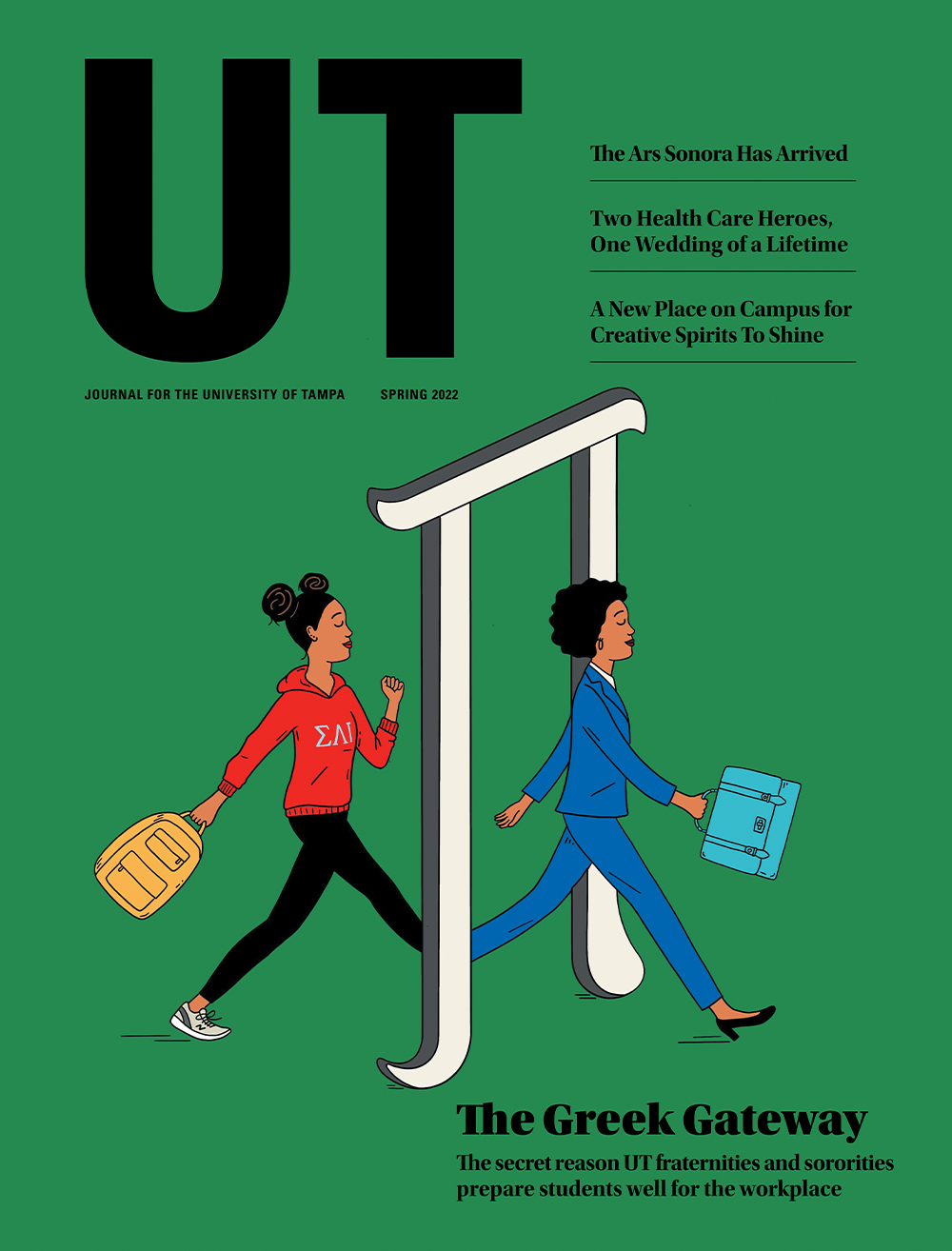 Spring 2022 cover of the magazine