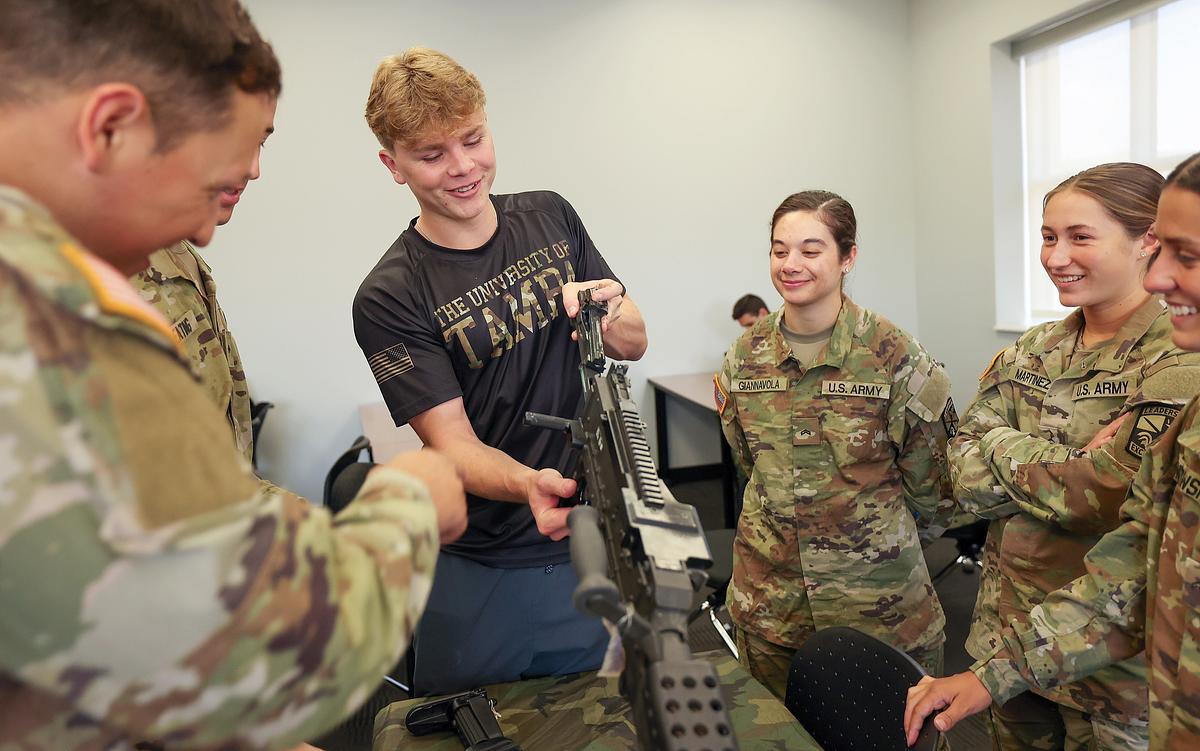 Cadets in class