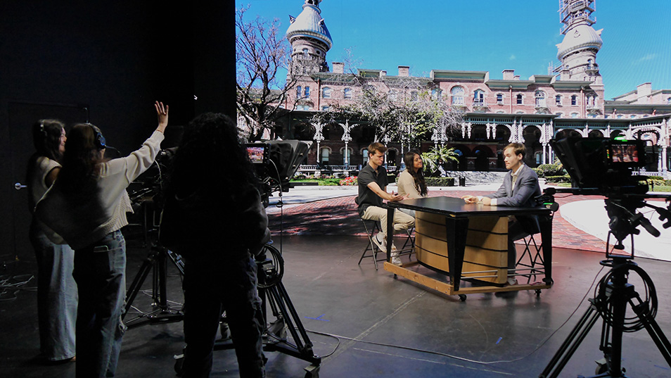 UTampa Students Get Creative Behind and Beyond the Screen