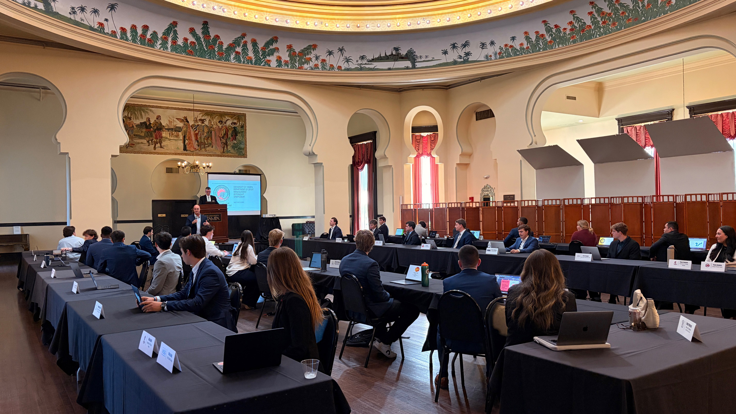 Sport Management Students Learn from Peers and Pros