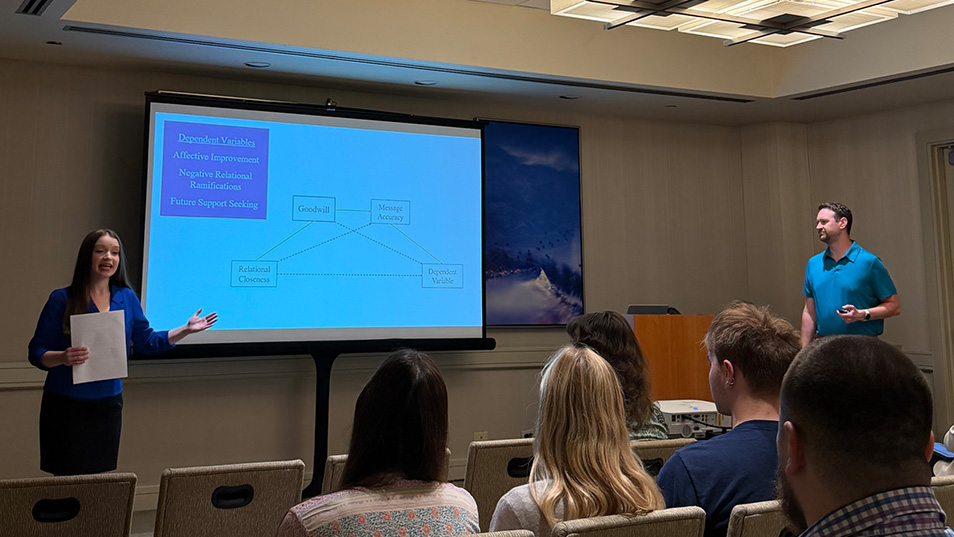 Student’s Paper on Tough Love Wins Award at Communication Conference