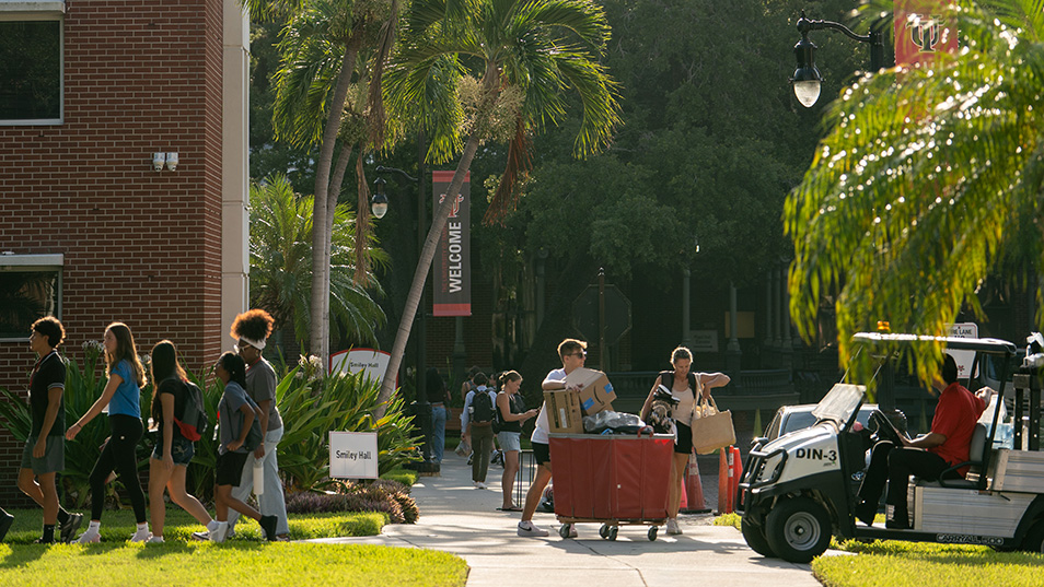 Students Moving in Make Up UTampa’s Most Selective Class Yet 